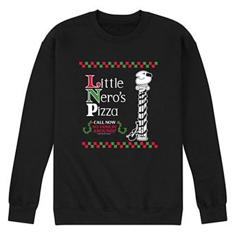 Men's Disney's Home Alone Little Nero's Pizza Graphic Sweatshirt