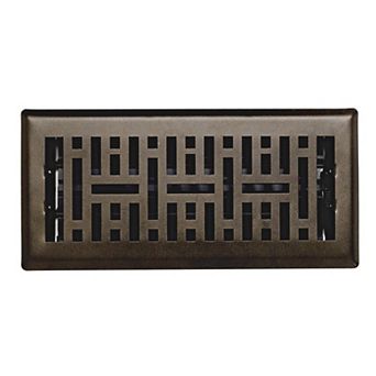 Sierra Grates Precision Flow Steel Floor Register - Metro Design, Premium Home Vent Covers 4" W