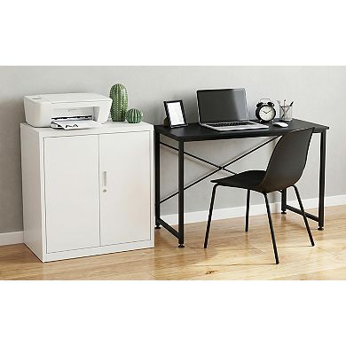 Heavy Duty Steel File Cabinet with Lock 36"H Metal Storage Locker