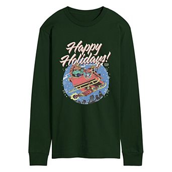 Men's The Avengers Vintage Long Sleeve Graphic T-Shirt