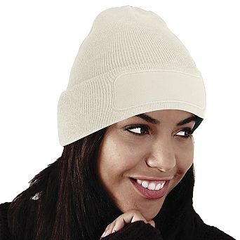 Beechfield Unisex Plain Winter Beanie Hat / Headwear (Ideal for Printing)