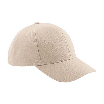 Beechfield Unisex Pro-Style Heavy Brushed Cotton Baseball Cap / Headwear