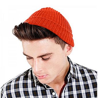 Beechfield Unisex Retro Trawler Winter Beanie Hat