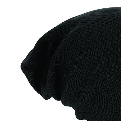 Beechfield Unisex Slouch Winter Beanie Hat