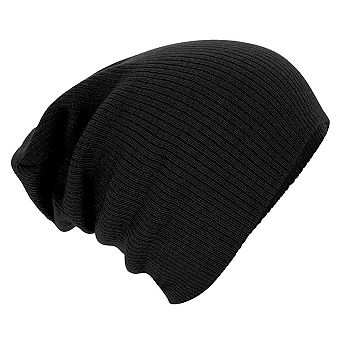 Beechfield Unisex Slouch Winter Beanie Hat