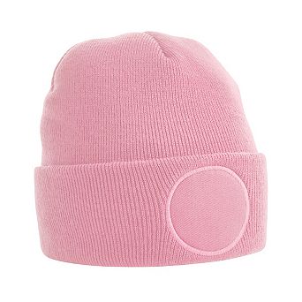 Beechfield Unisex Circular Patch Cuffed Beanie