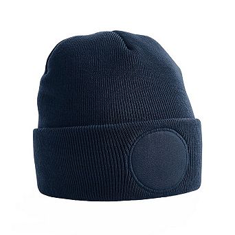 Beechfield Unisex Circular Patch Cuffed Beanie