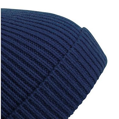 Beechfield Unisex Engineered Knit Ribbed Pom Pom Beanie
