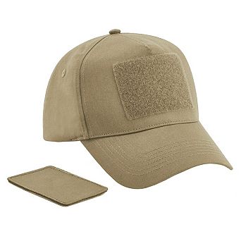 Beechfield Unisex Adult Removable Patch Baseball Cap