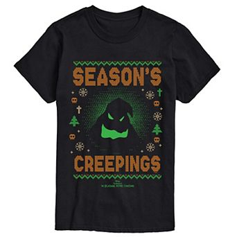 Men's Disney's The Nightmare Before Christmas Oogie Boogie Short Sleeve Graphic T-Shirt