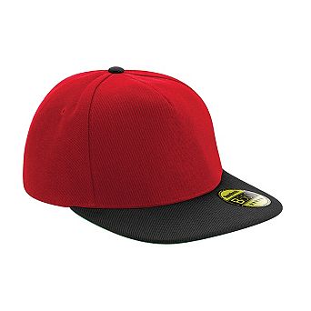 Beechfield Unisex Adult Original Flat Peak Snapback Cap