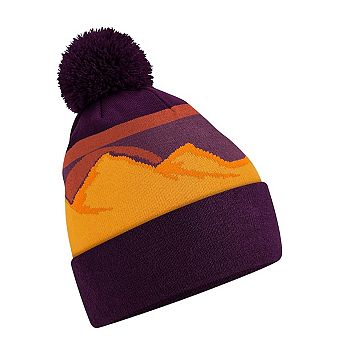 Beechfield Unisex Adult Mountain Peaks Pom Pom Beanie