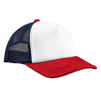 Beechfield Unisex Adult Retro 5 Panel Trucker Cap