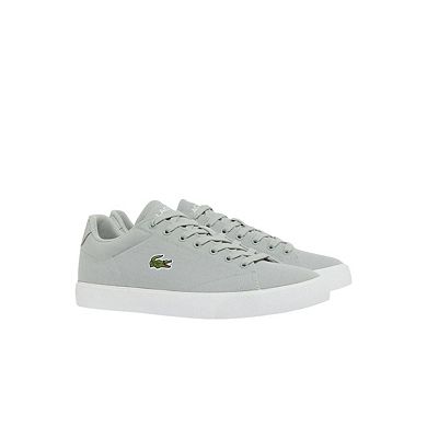 Lacoste Mens Lerond Canvas Low Flat Trainers
