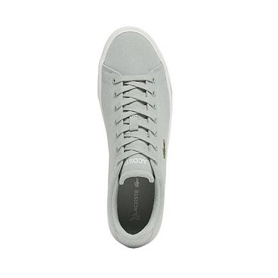Lacoste Mens Lerond Canvas Low Flat Trainers