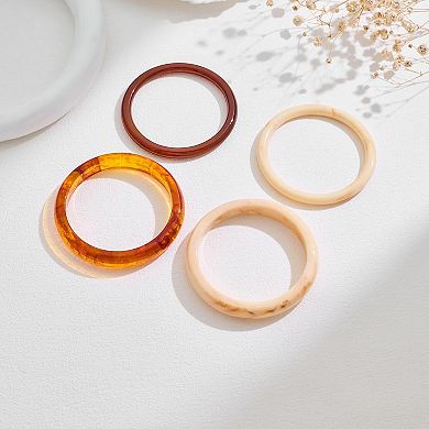 Geometric Chunky Bangles