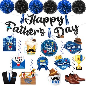 19 pc Fathers Day Decor Set