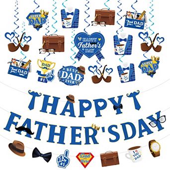 17 pc Father’s Day Decor Set