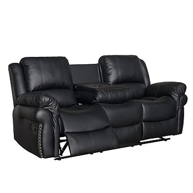 2-Piece Faux Leather Manual Reclining Living Room Set