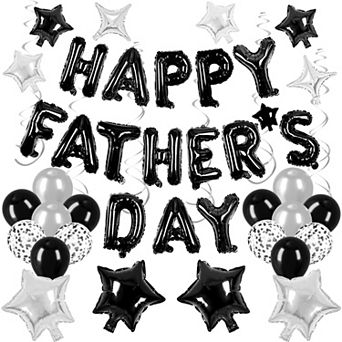 Father's Day Balloon Banner Set