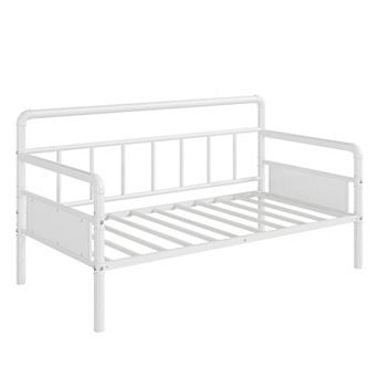 Metal Daybed Frame Twin Size, Metal Twin Bed Frame, Daybed for Living Room Bedroom Guest Room