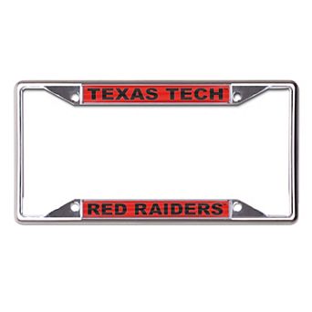 WinCraft Texas Tech Red Raiders Printed Metal License Plate Frame