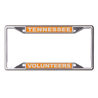 WinCraft Tennessee Volunteers Printed Primary Metal License Plate Frame