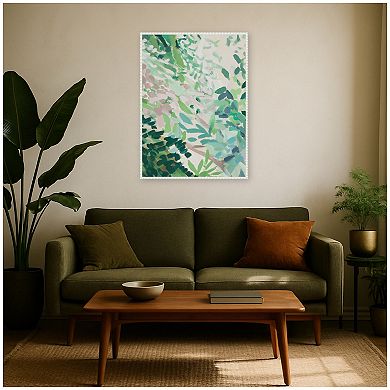 Greenery II by Amy Lighthall Framed Canvas Wall Art Print