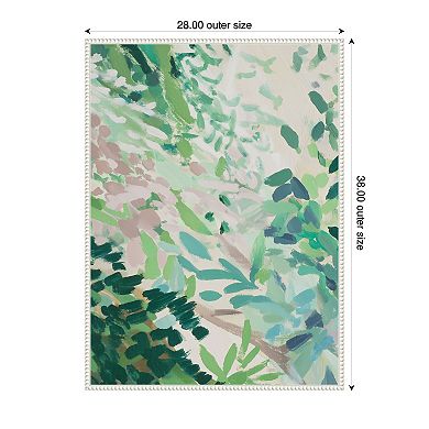Greenery II by Amy Lighthall Framed Canvas Wall Art Print