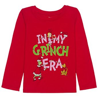Baby & Toddler Girl Jumping Beans® In My Grinch Era Long Sleeve Graphic Tee
