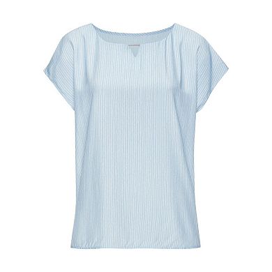 Lascana Women's Keyhole Striped Blouse