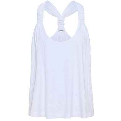Lascana Women's Eyelet Racerback Top