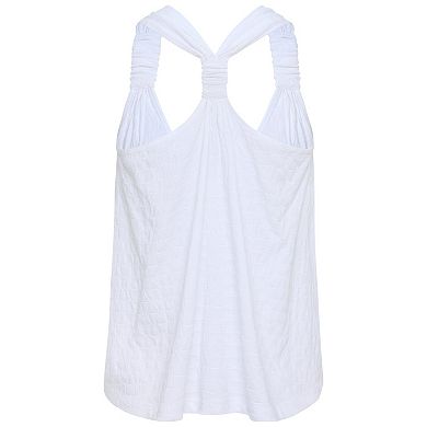 Lascana Women's Eyelet Racerback Top