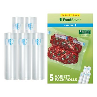 FoodSaver Vacuum Sealer Rolls Variety 5-Pack