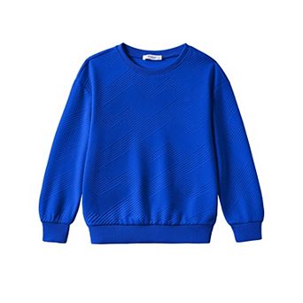 Arshiner Boys Sweatshirts Long Sleeve Crewneck Pullover Shirt Kids Fashion Fall Winter Sweater