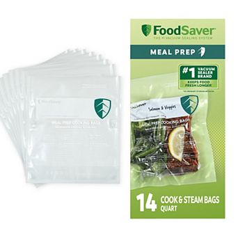 FoodSaver Meal Prep 1-qt 14-Pack Vacuum Seal Cook & Steam Bags
