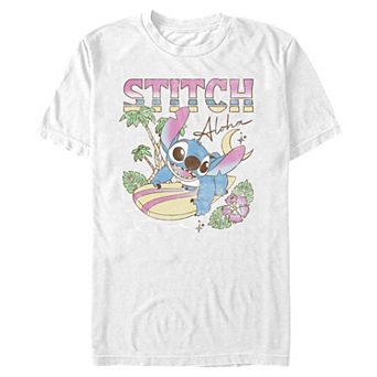 Big & Tall Disney's Lilo & Stitch Ready For Surf Stitch Graphic Tee