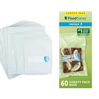 FoodSaver Vacuum Seal Bags 60-Count Pre-Cut Freezer Bags