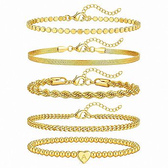 Layered Chain Bracelet Gift