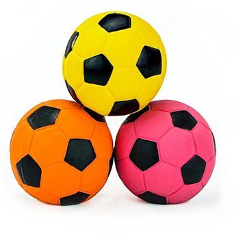 Squeaky Football Dog Toy