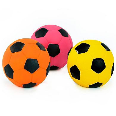 Squeaky Football Dog Toy