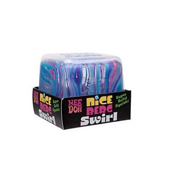 Nee Doh Nice Berg Swirl Super Solid Squish Fidget Toy