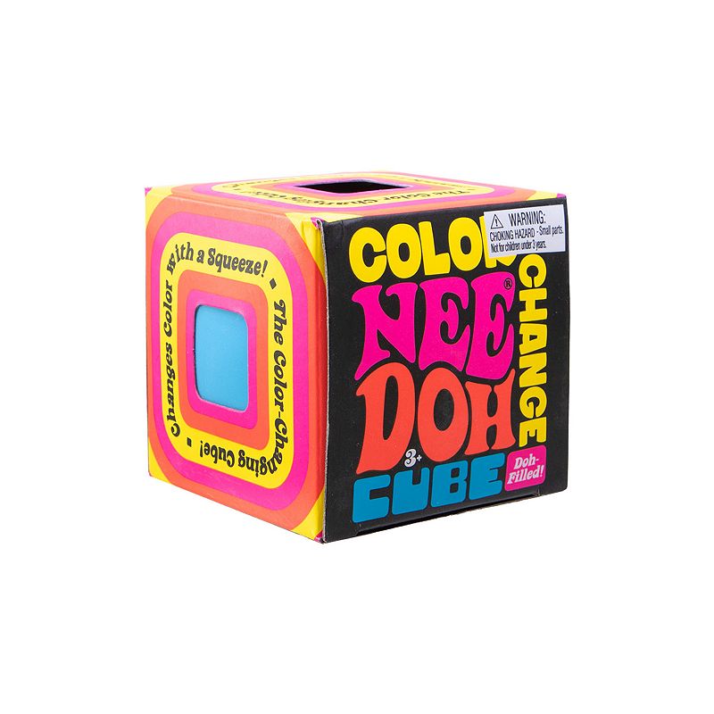 Nee Doh Color Change Cube Fidget Toy