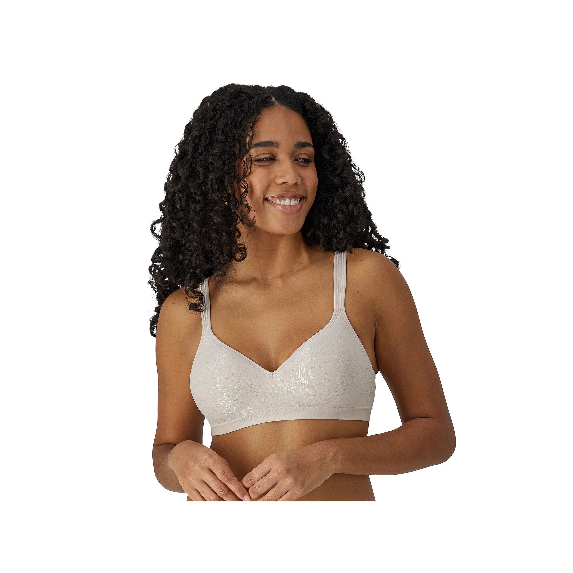 Bali Comfort Revolution Wireless Bra DF3463, Adult Unisex, Size: 38 C, Pink