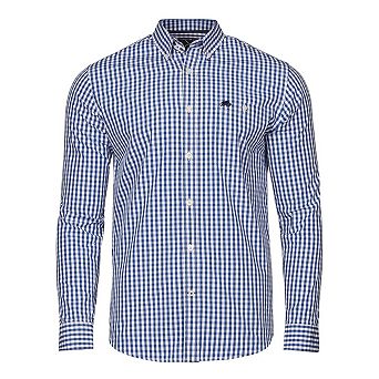 Raging Bull Mens Gingham Classic Long-Sleeved Shirt