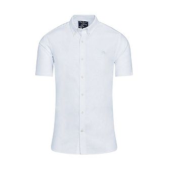 Raging Bull Mens Oxford Lightweight Short-Sleeved Shirt
