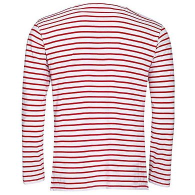 SOLS Mens Marine ed Long-Sleeved T-Shirt