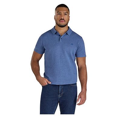 Raging Bull Mens Knitted Short-Sleeved Polo Shirt