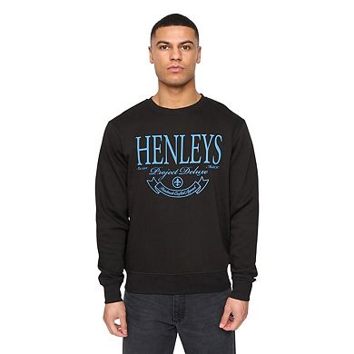 Henleys Mens Henbank Crew Neck Sweatshirt