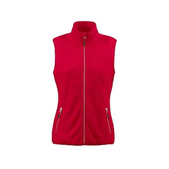 Printer RED Womens/Ladies Sideflip Body Warmer